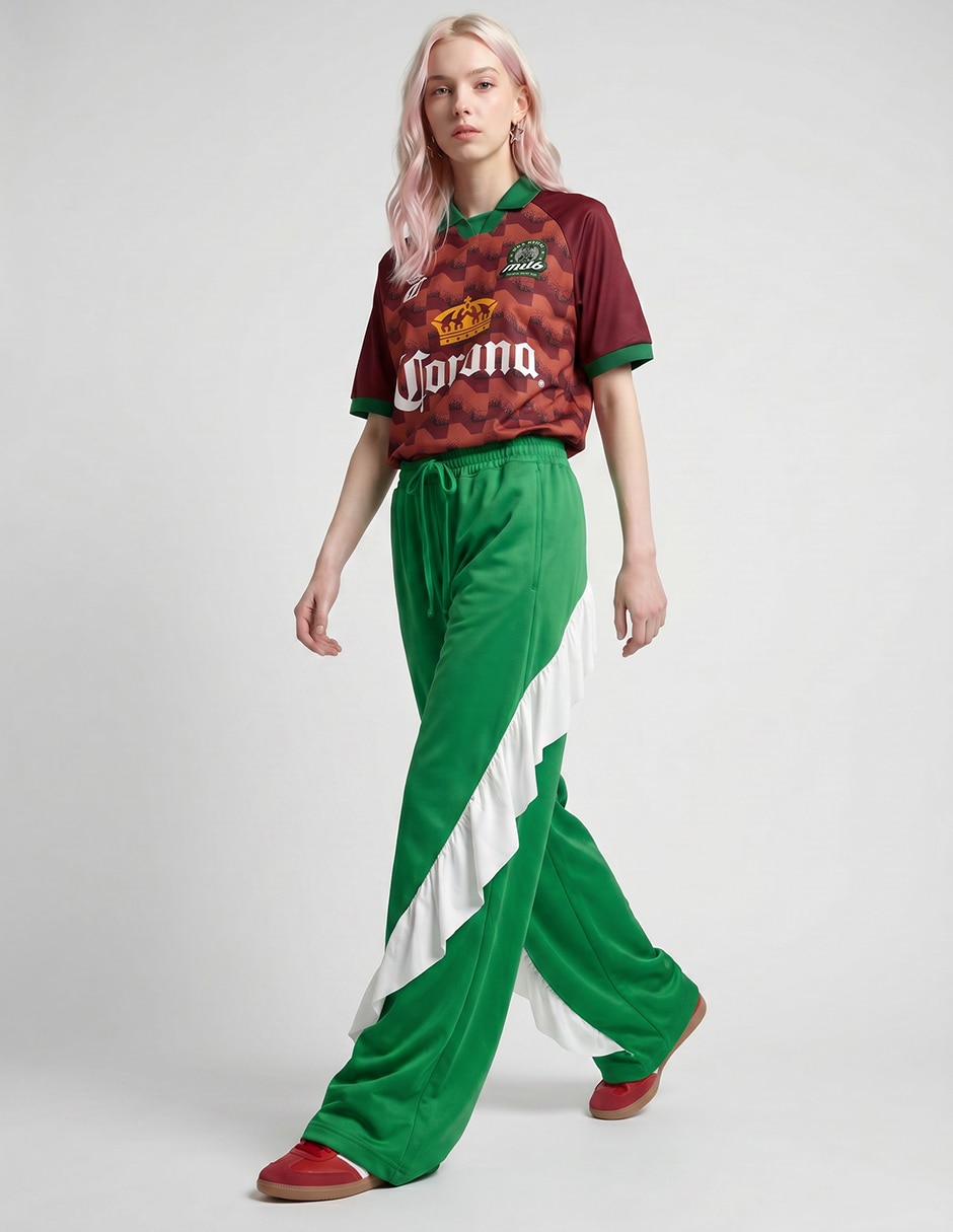 Pantalón relaxed amplio para mujer 3