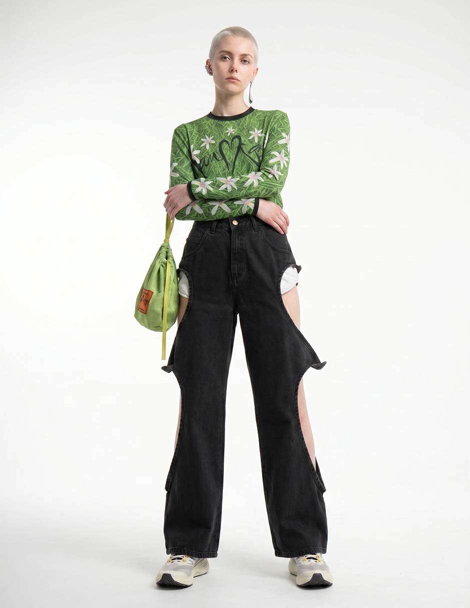 Pantal—n Jogger Baggy Para Mujer 3