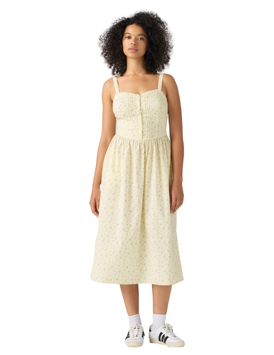 Vestido midi casual para mujer 2