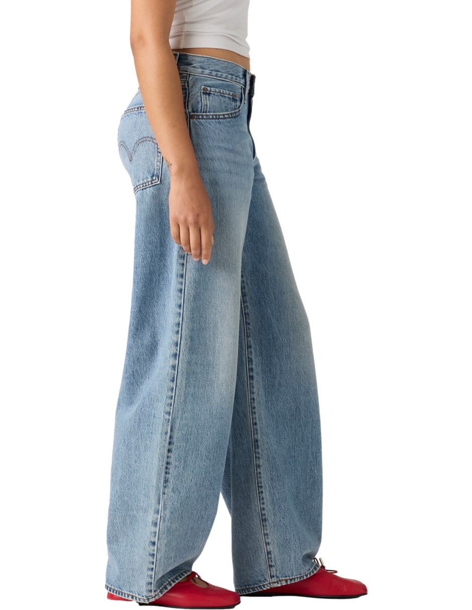 Jeans barrel para mujer 4