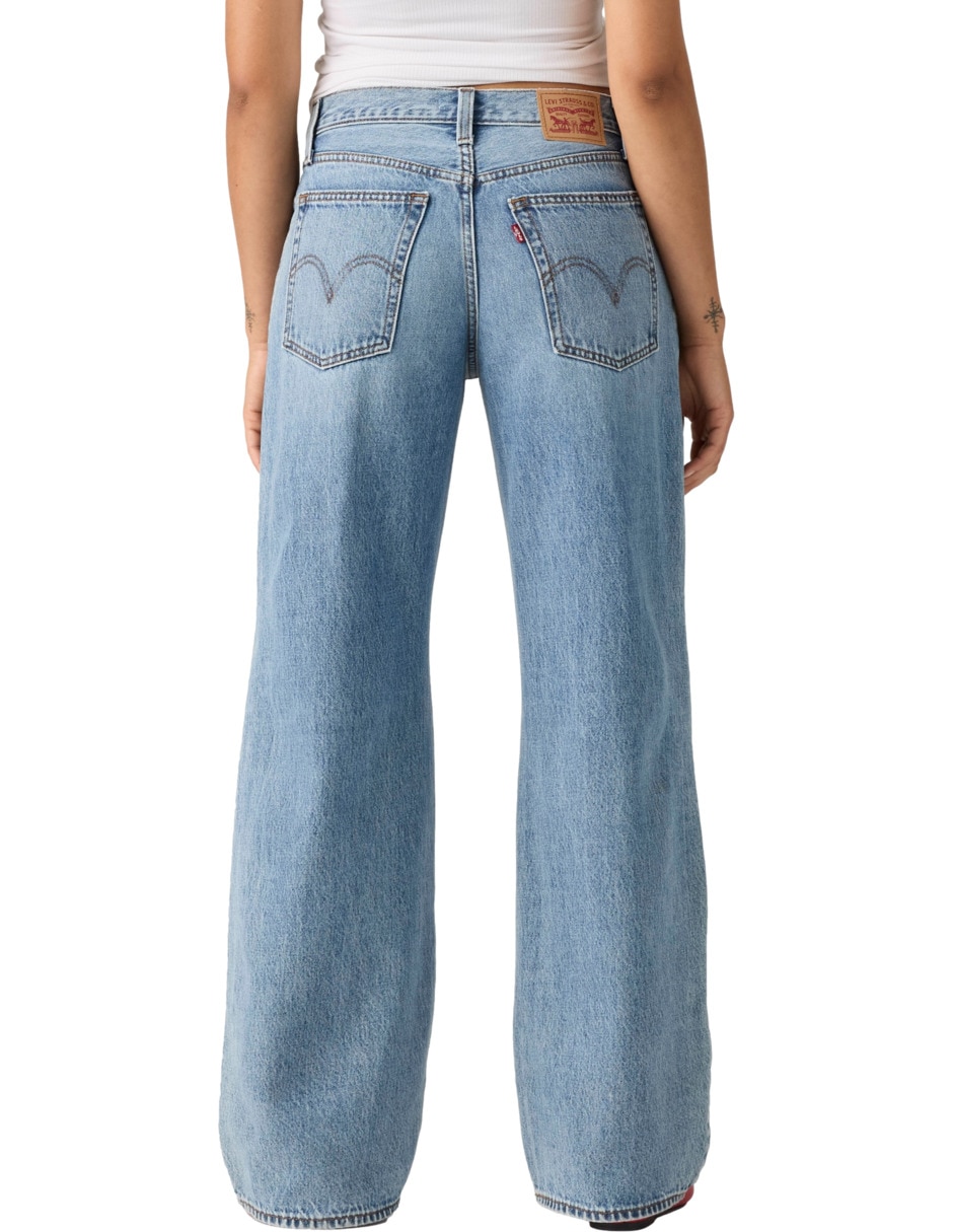Jeans barrel para mujer 3