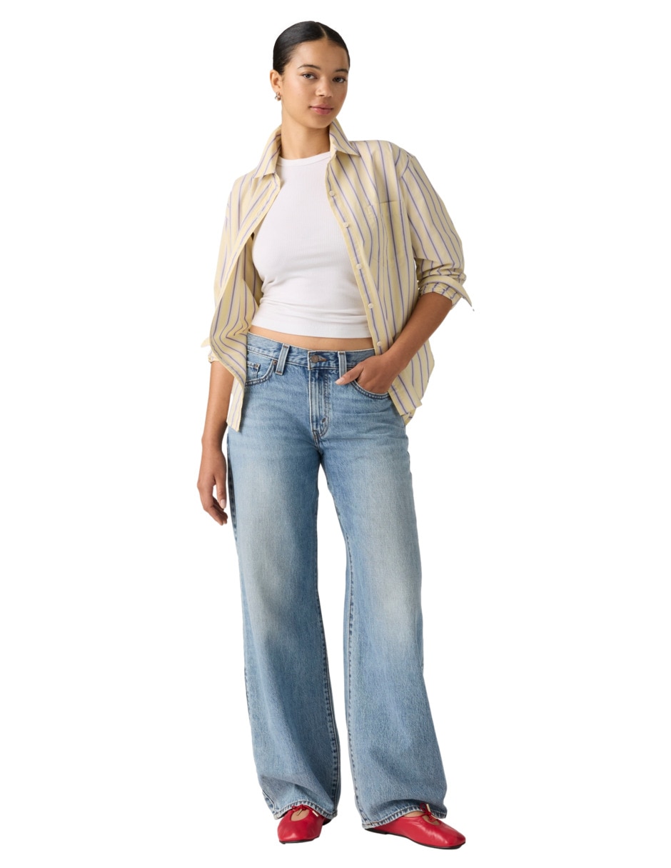 Jeans barrel para mujer 2