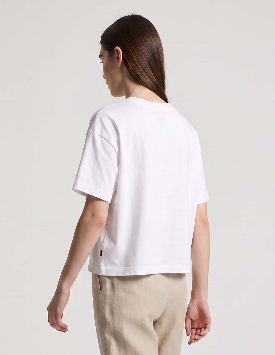 Playera manga corta cuello redondo para mujer 2