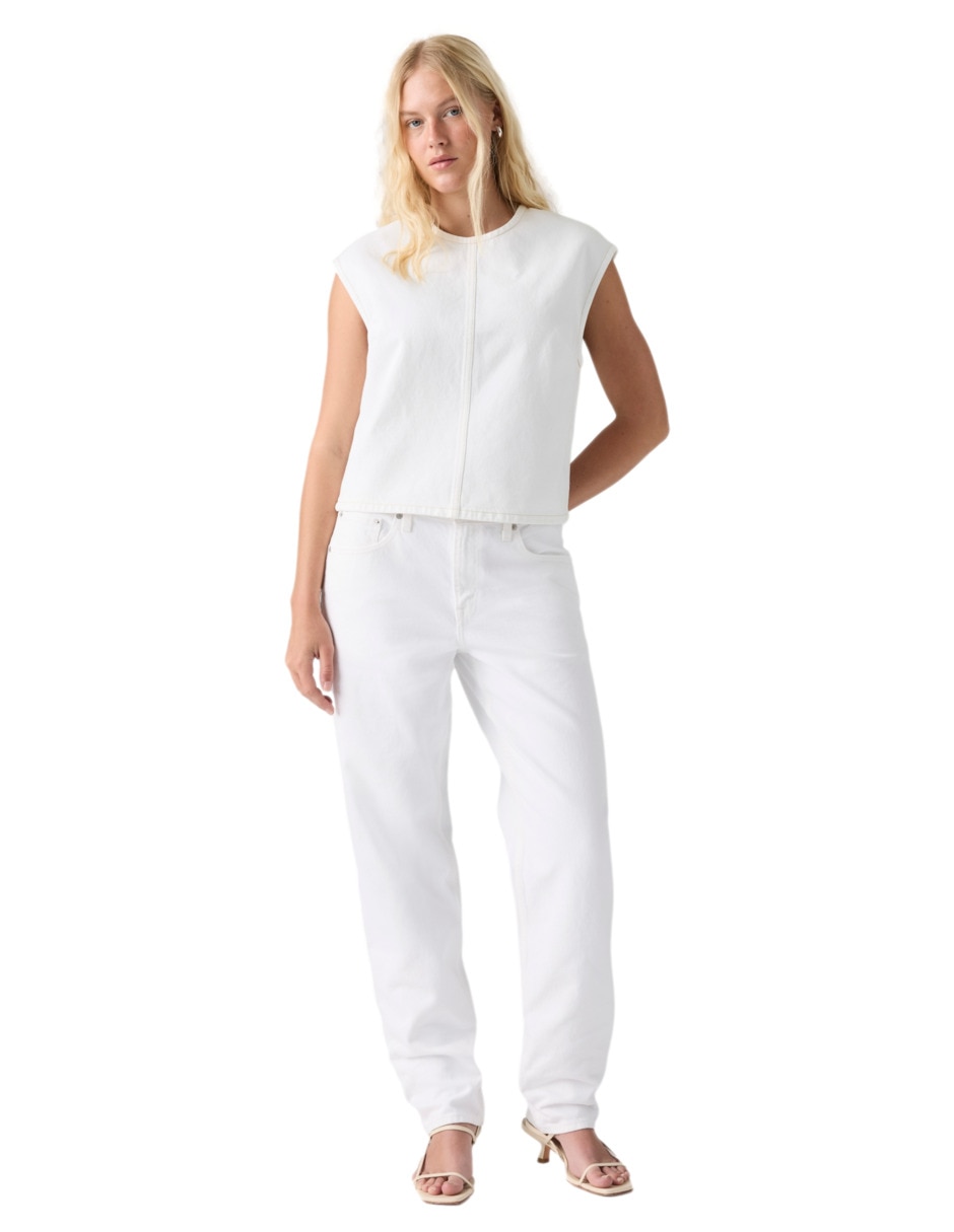 Blusa manga corta para mujer 3