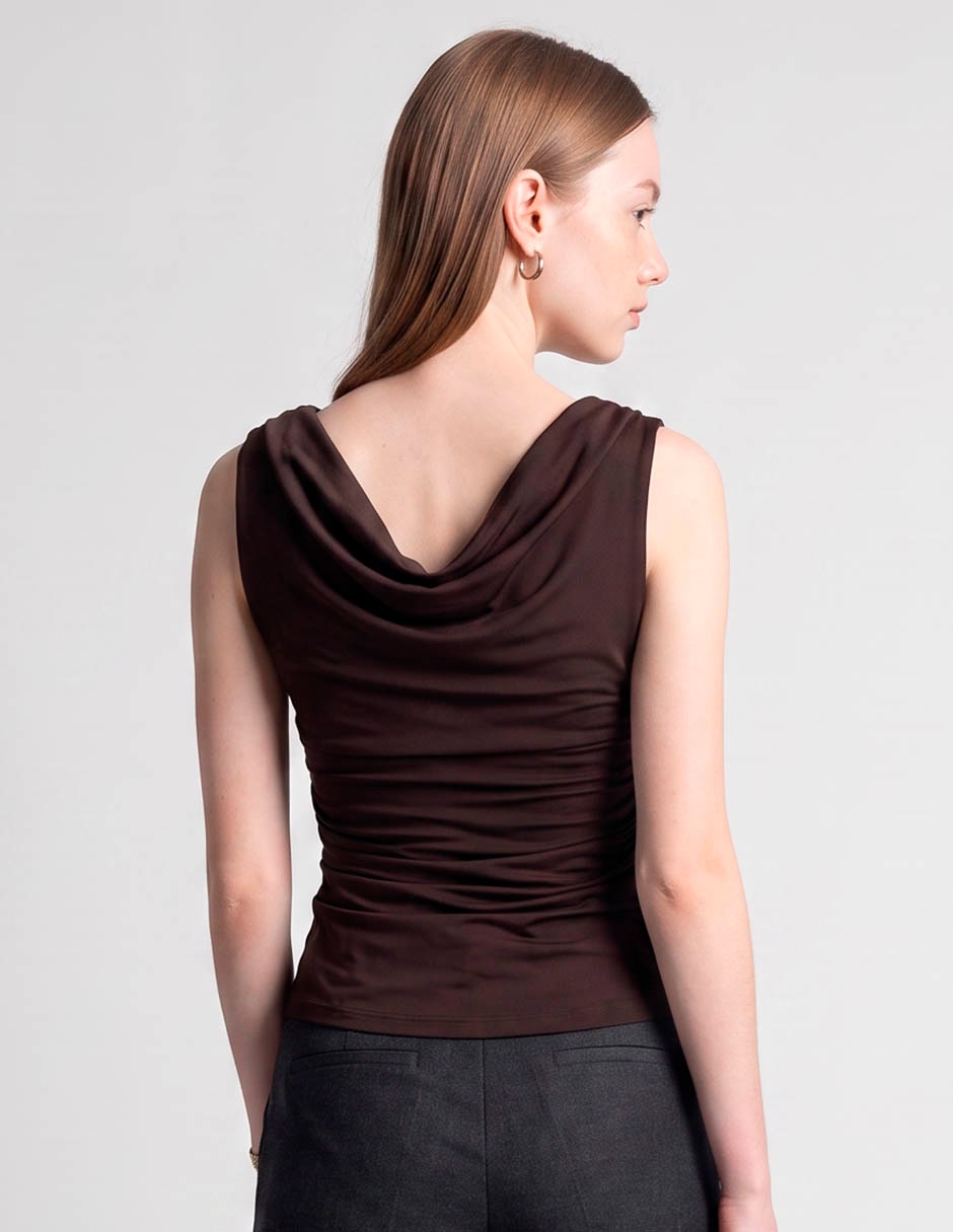 Blusa sin manga para mujer 2
