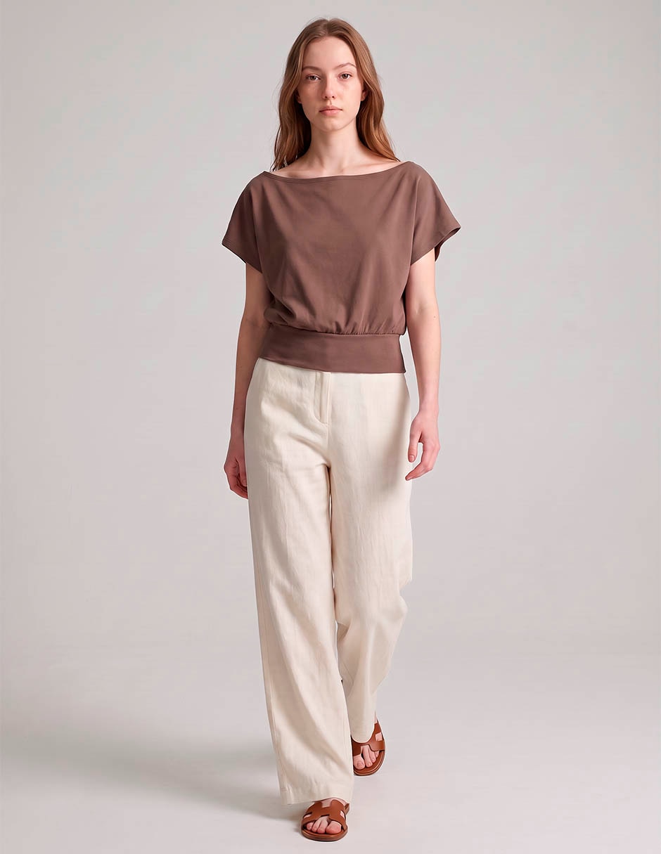 Blusa that's it manga corta para mujer