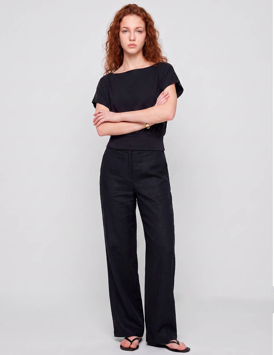 Blusa manga corta para mujer 3