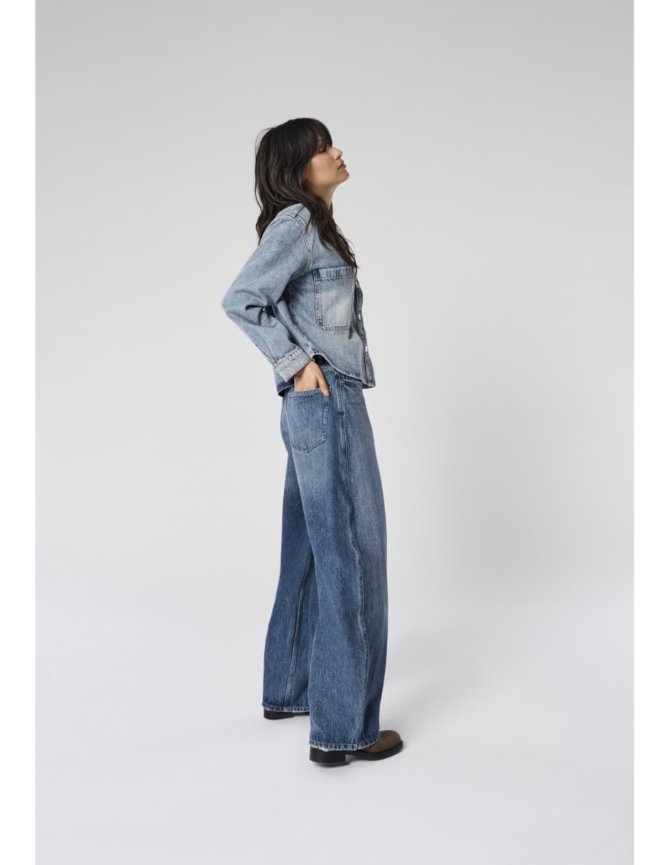 Jeans barrel para mujer 2