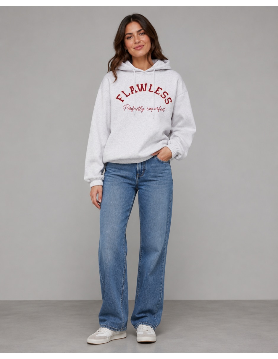 Sudadera con capucha only para mujer