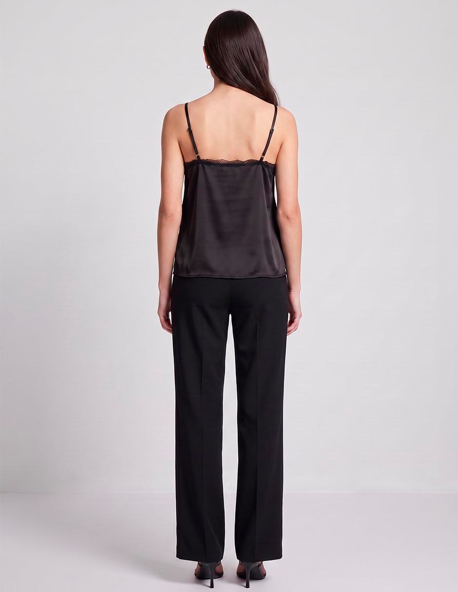 Top escote v tirante adjustable 2
