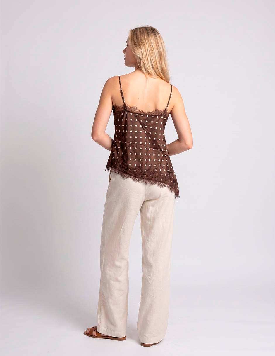 Top escote medio tirante ajustable 2