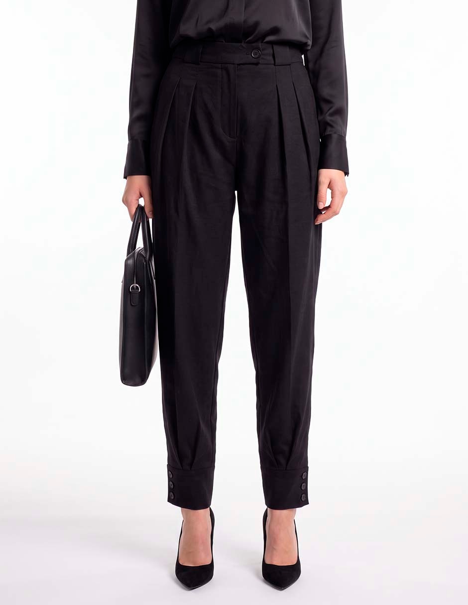 Pantalón de vestir loose para mujer 2