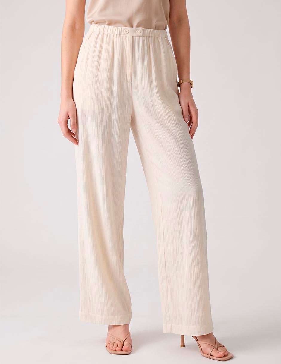 Pantalón plisado loose para mujer 3
