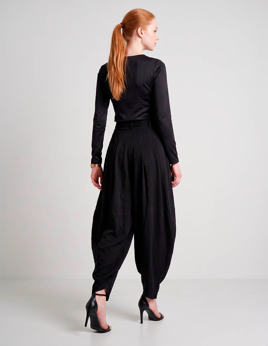 Pantalón relaxed relajado para mujer 4