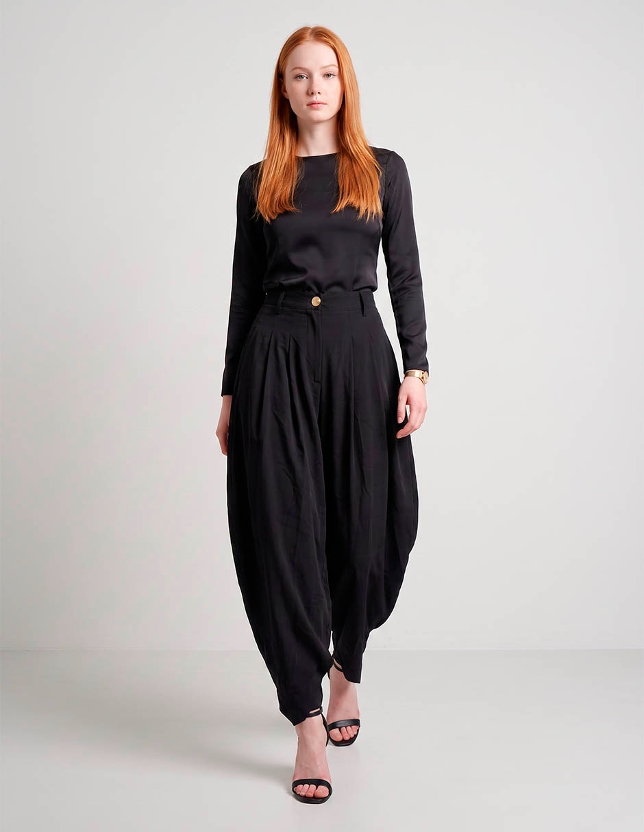 Pantalón relaxed relajado para mujer 3