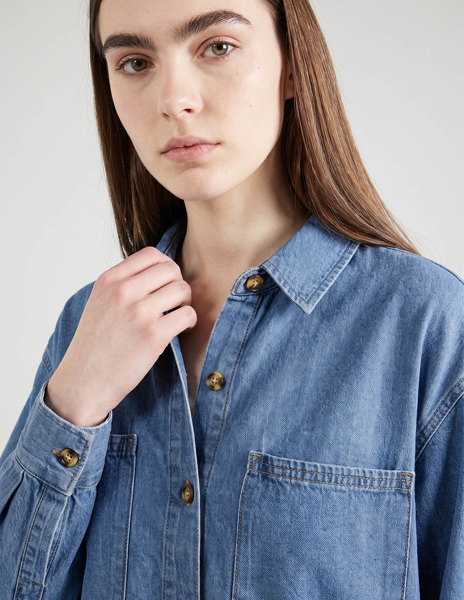 Blusa manga larga para mujer 3