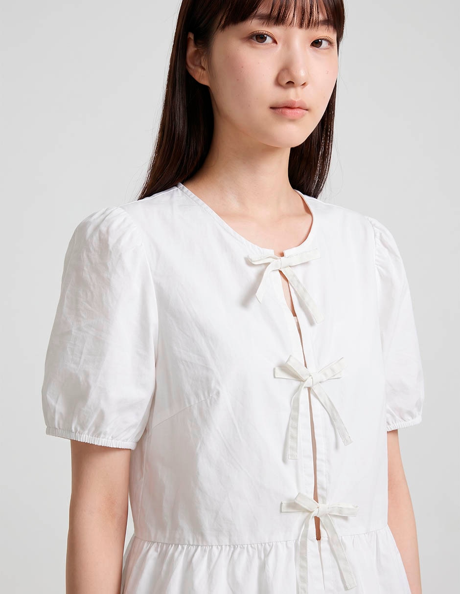 Blusa manga corta para mujer 3