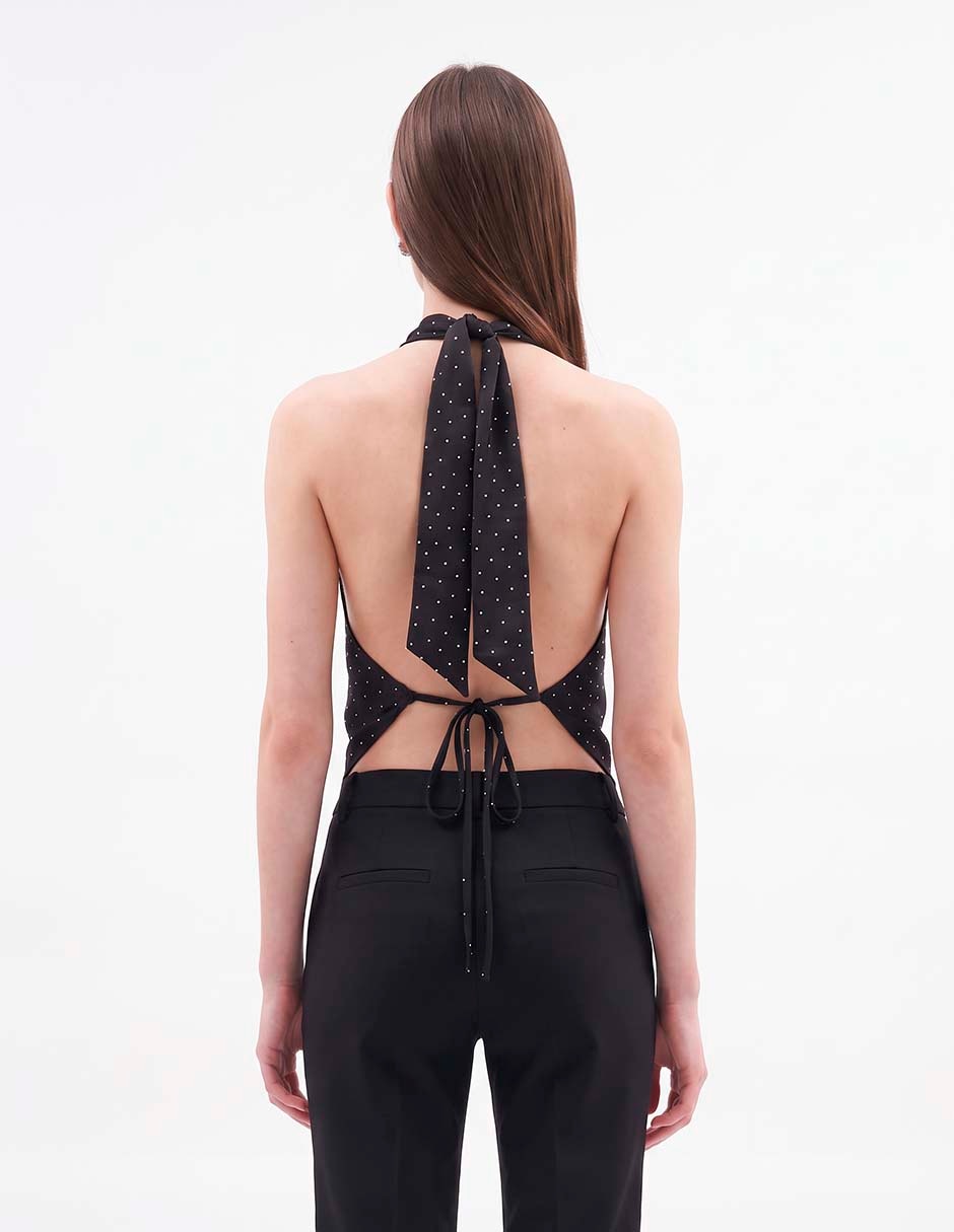 Blusa sin manga para mujer 4