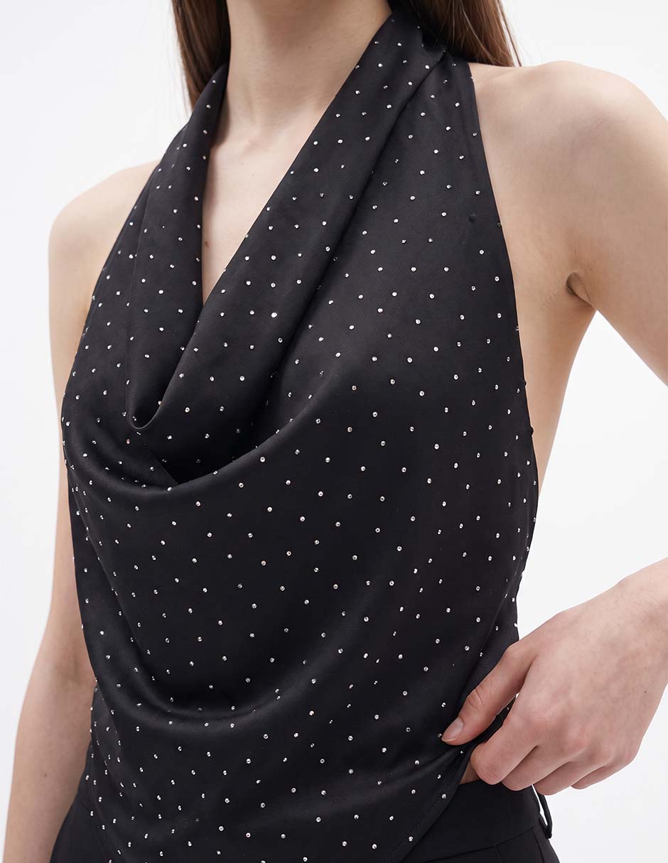 Blusa sin manga para mujer 2