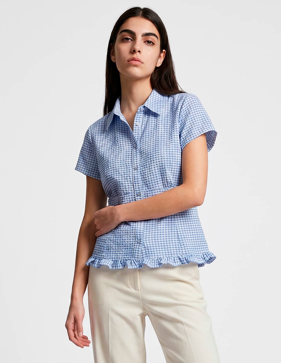 Blusa manga corta para mujer Blusa manga corta para mujer