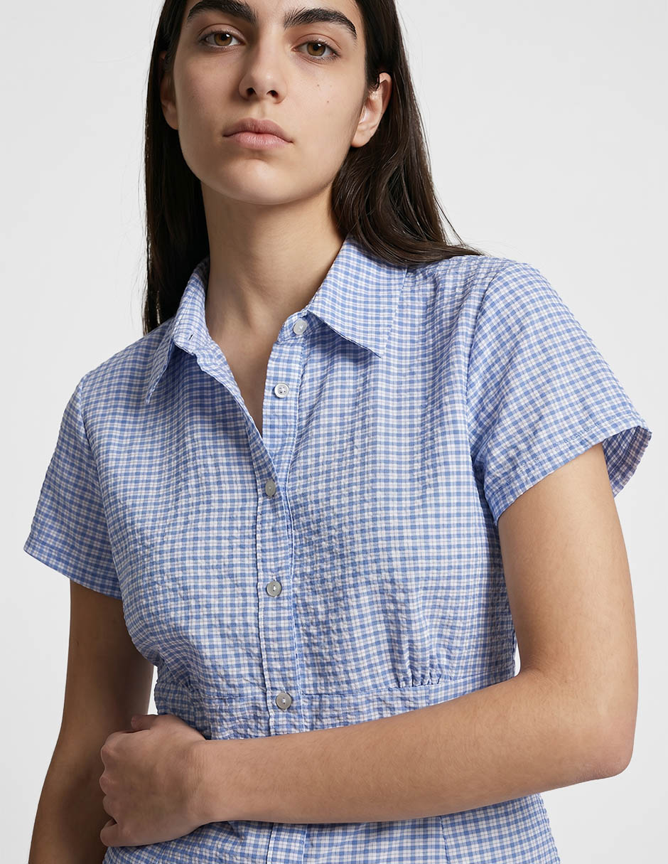 Blusa manga corta para mujer 3