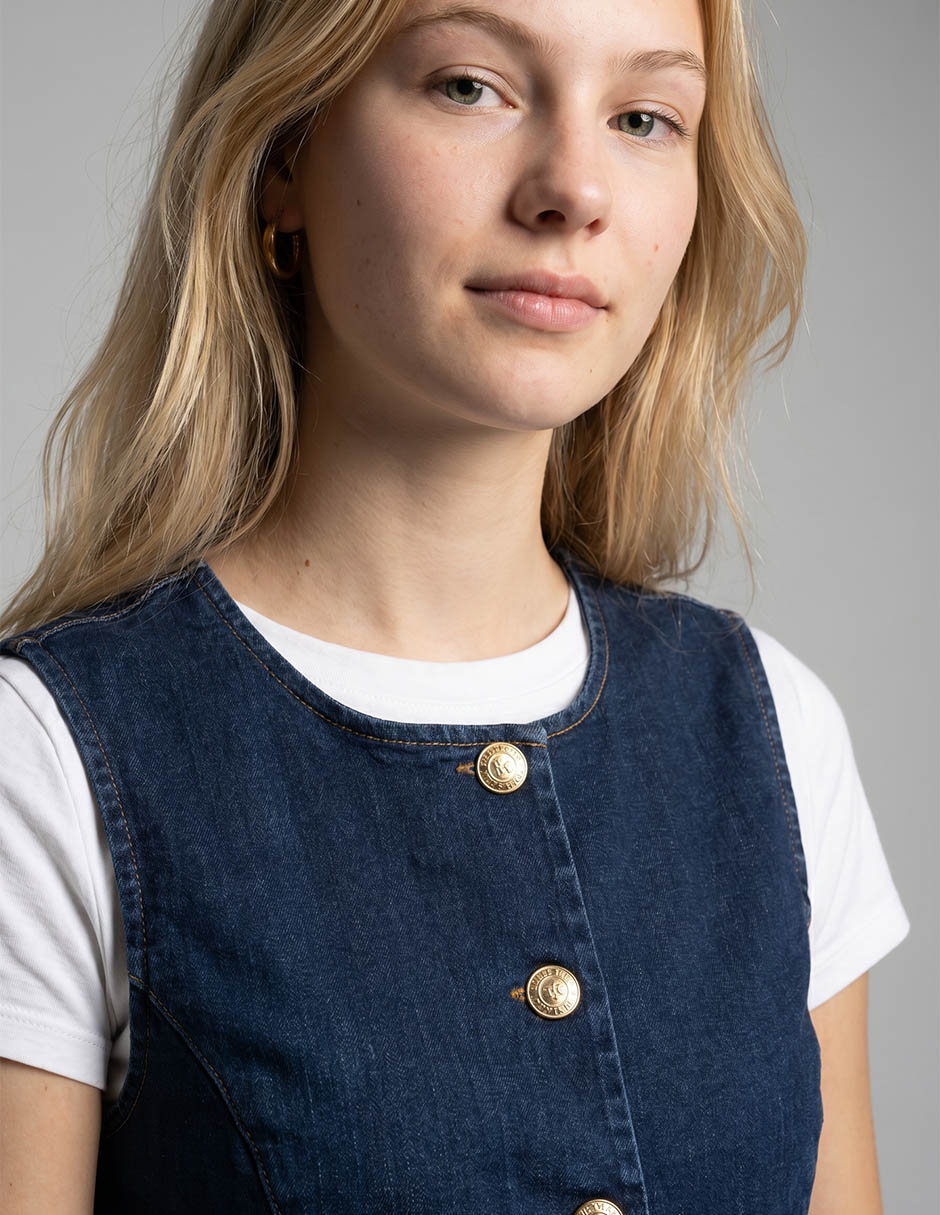Blusa sin manga para mujer 3