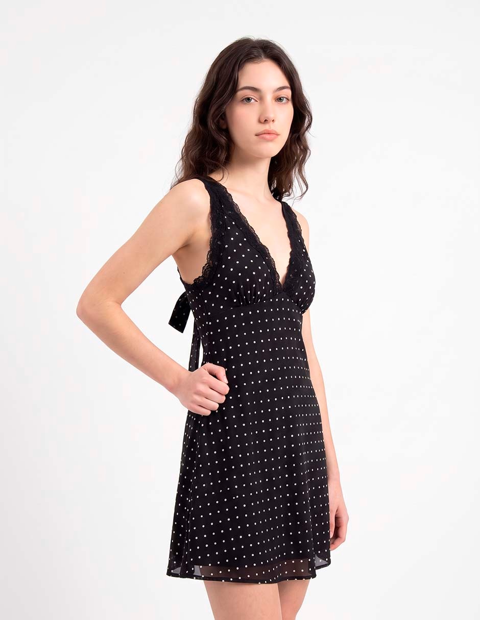 Vestido corto casual para mujer