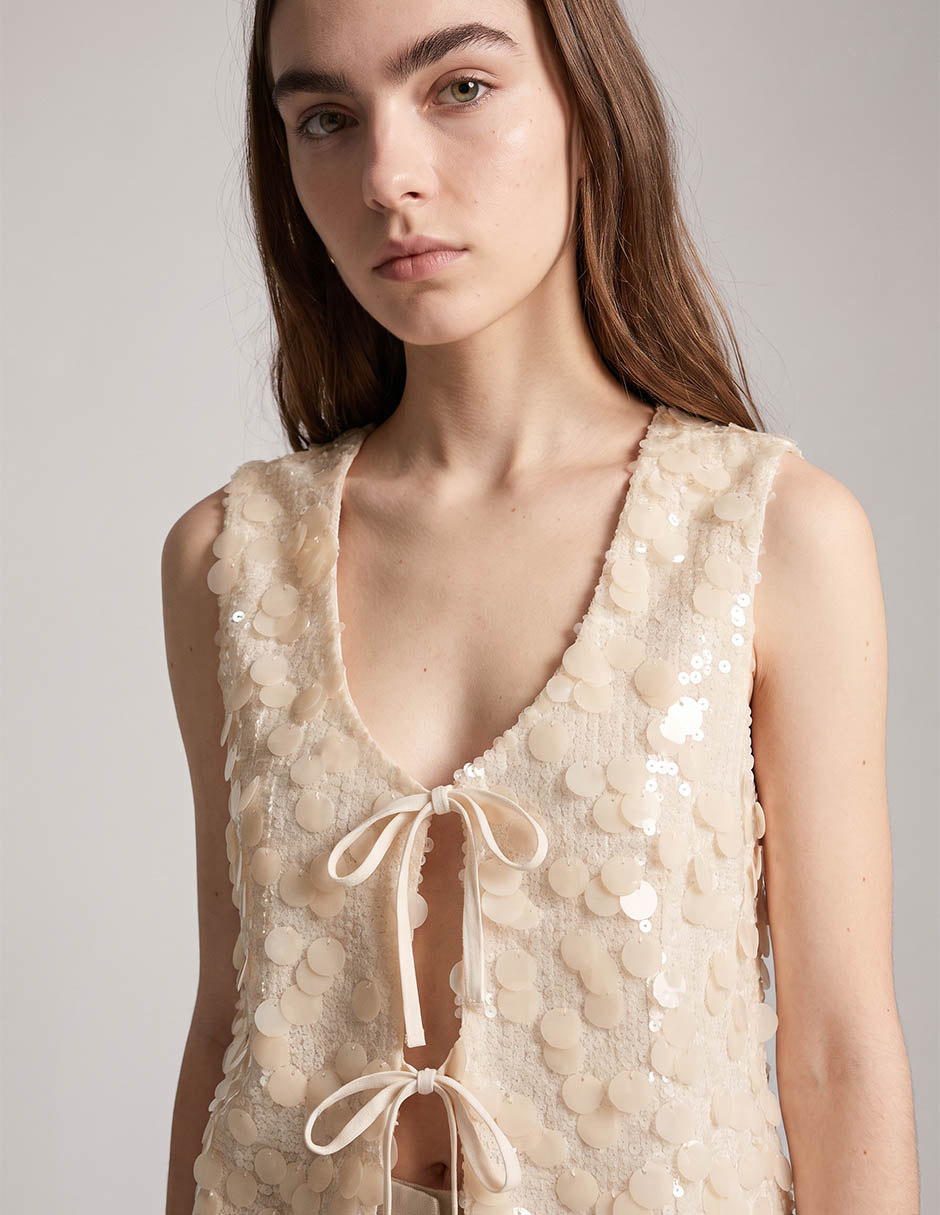 Blusa sin manga para mujer 3