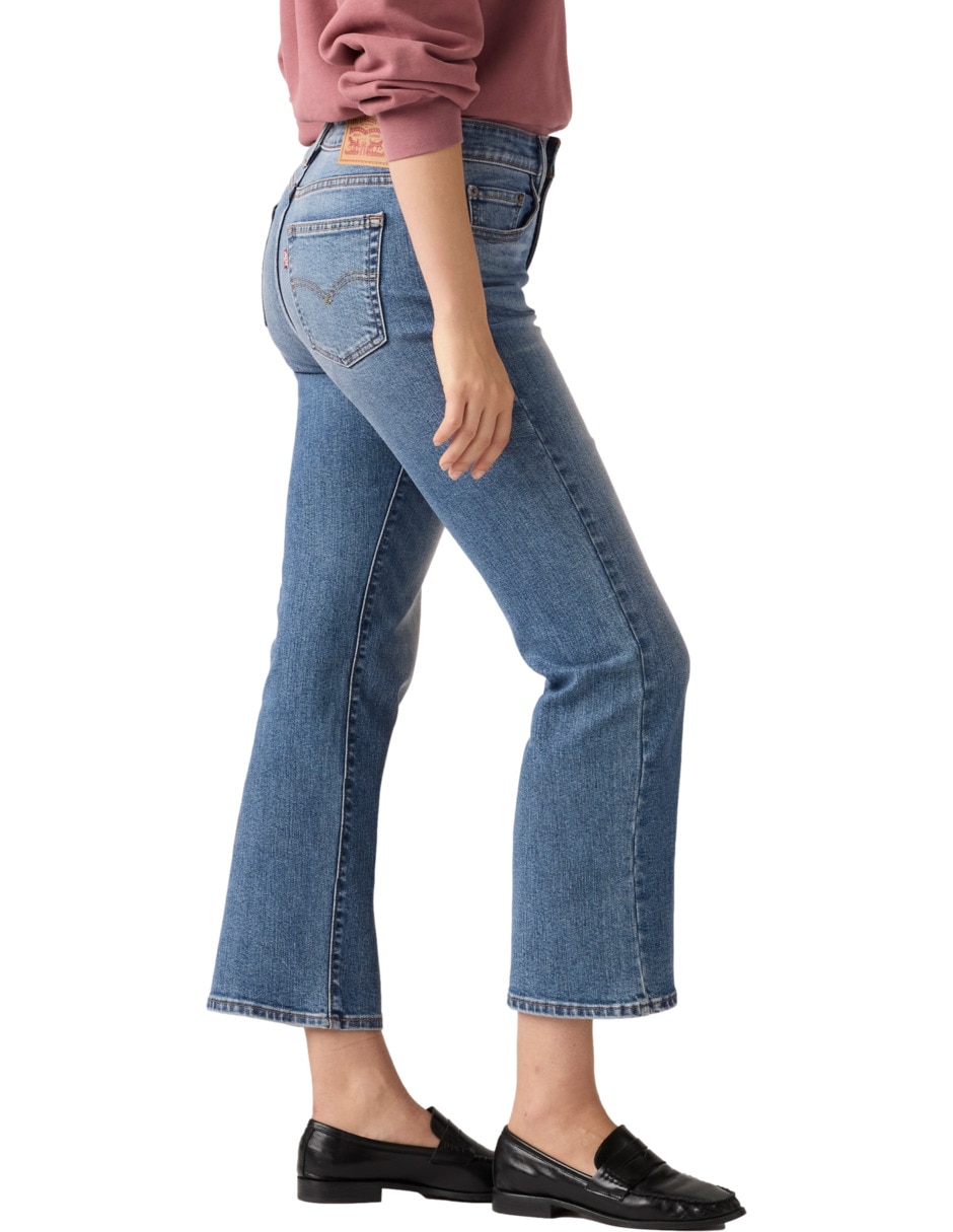 Jeans regular boot 725 corte media cintura para mujer 3