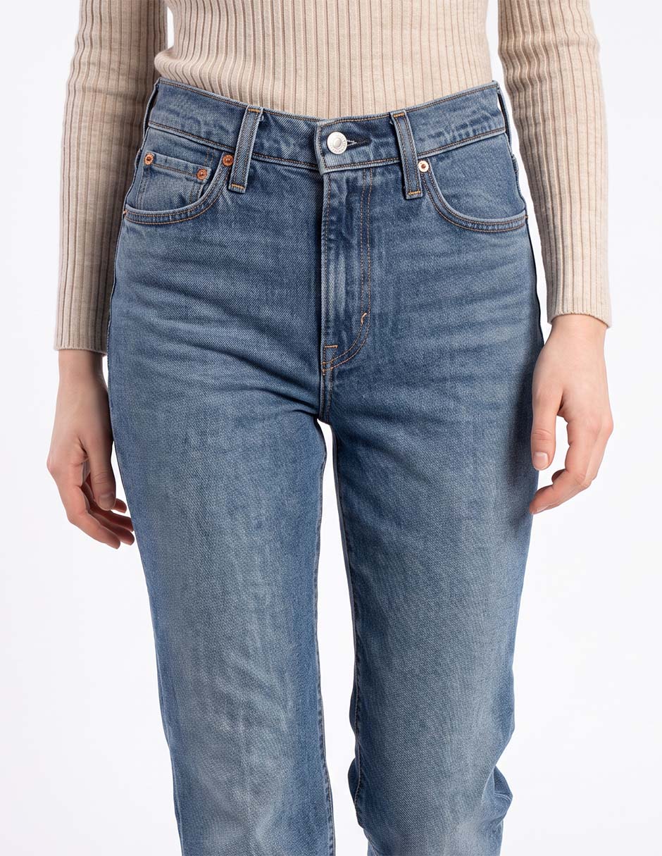 Jeans flare ribcage flare para mujer 2