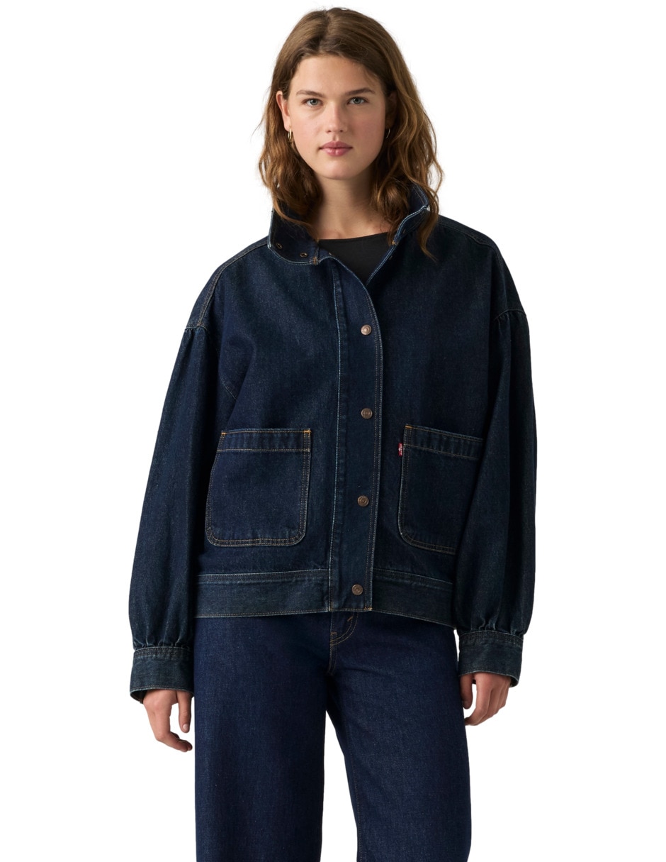 Chamarra casual impermeable de algodón para mujer Chamarra casual impermeable de algodón para mujer