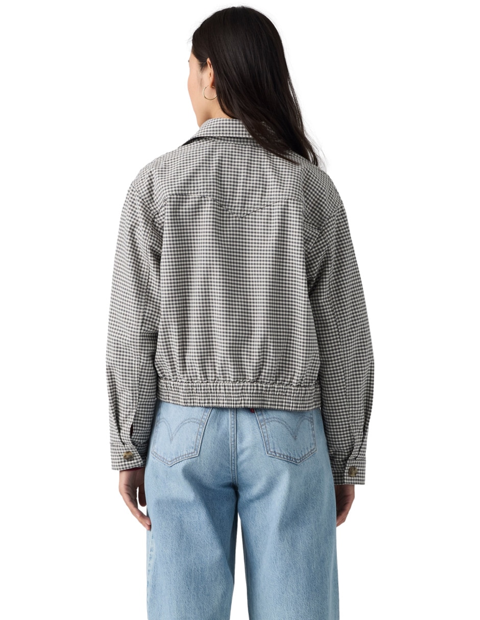Chamarra casual de algodón para mujer 5