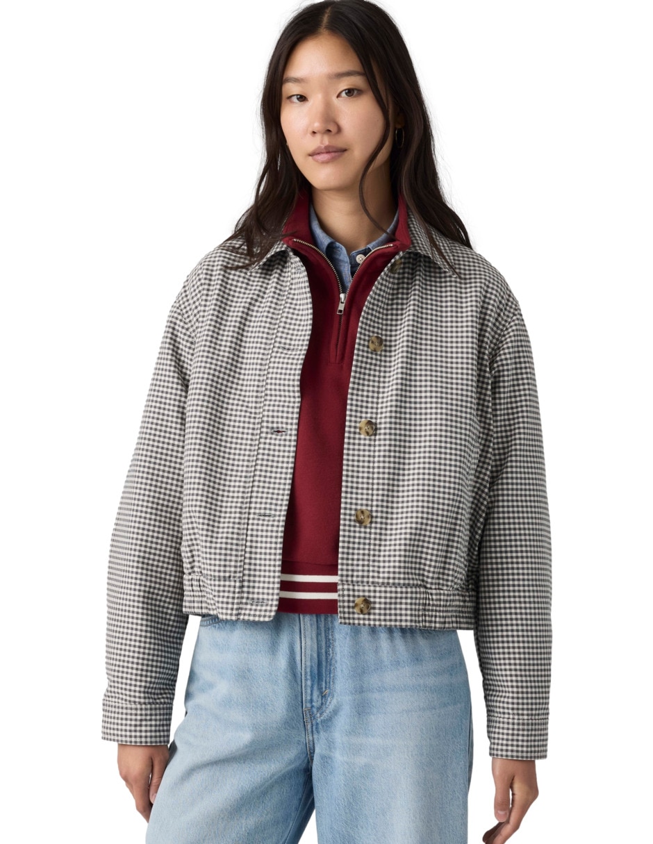 Chamarra casual de algodón para mujer 4