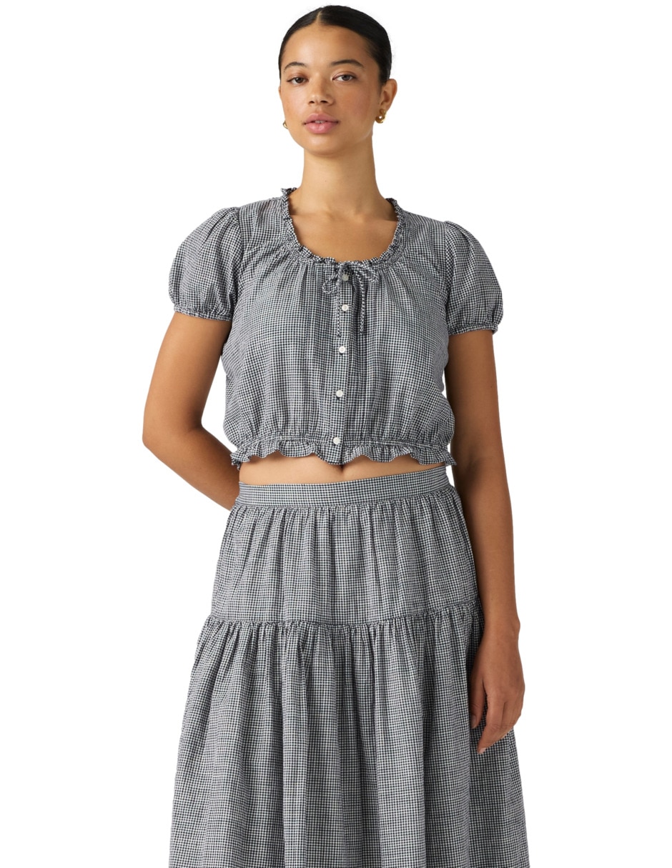 Blusa manga corta para mujer Blusa manga corta para mujer