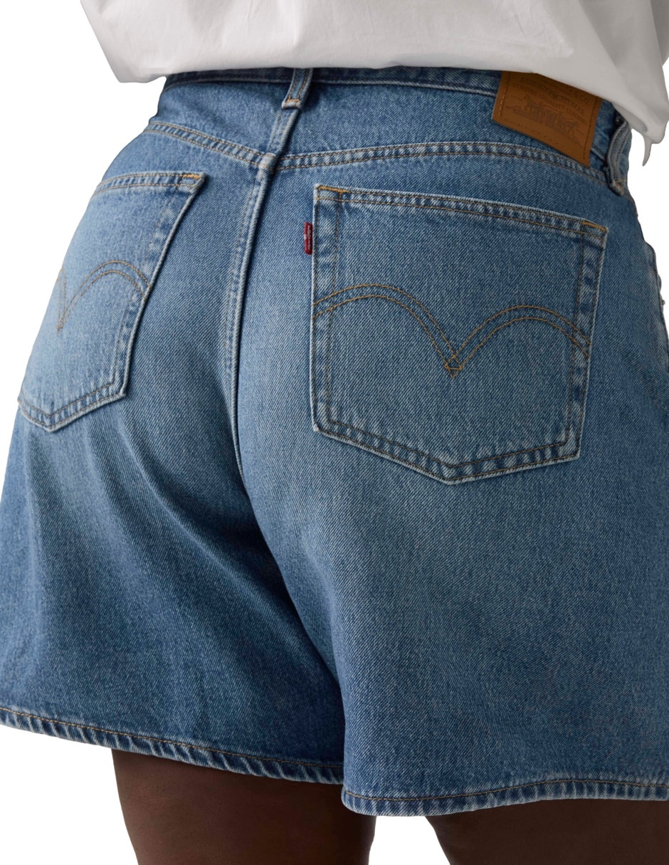 Short levi's de algodón para mujer
