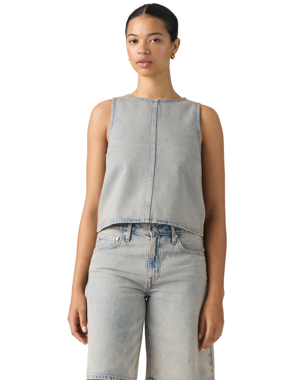 Blusa sin manga para mujer Blusa sin manga para mujer
