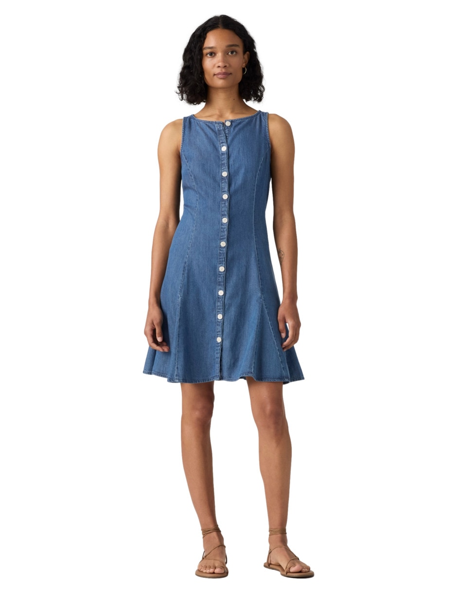 Vestido mini casual levi's para mujer