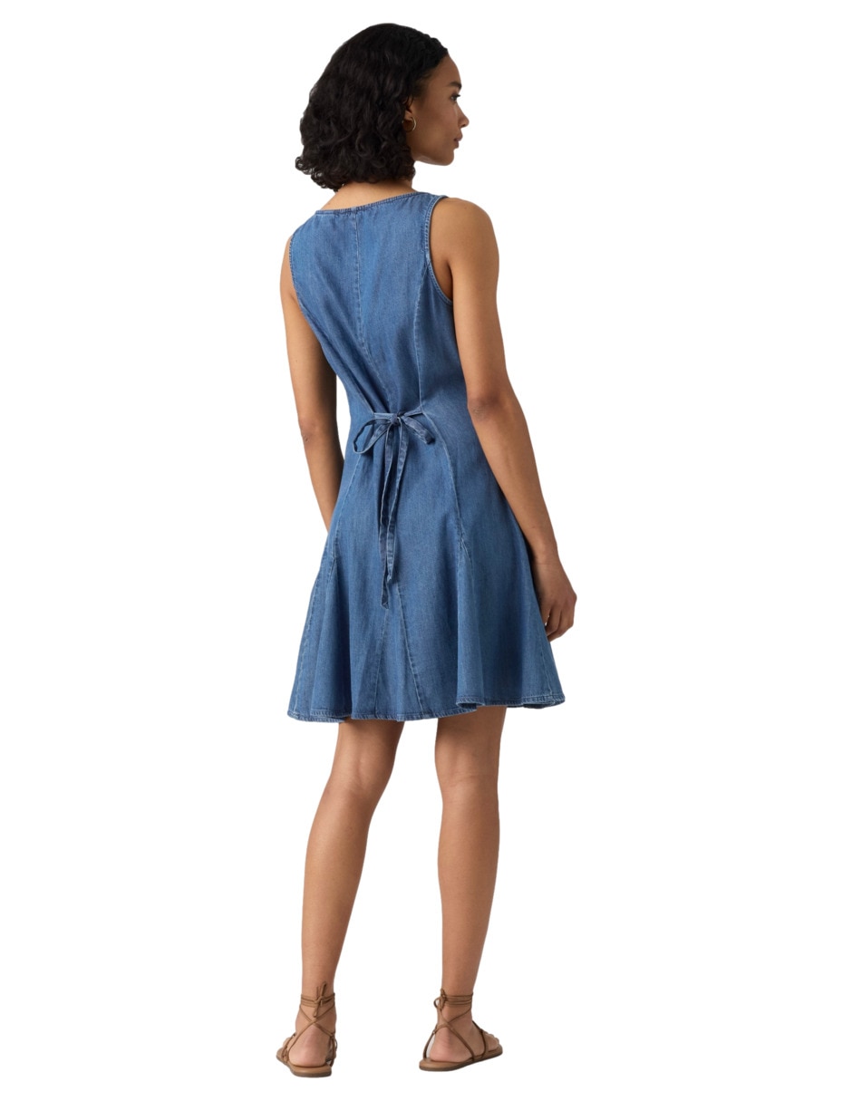 Vestido mini casual levi's para mujer