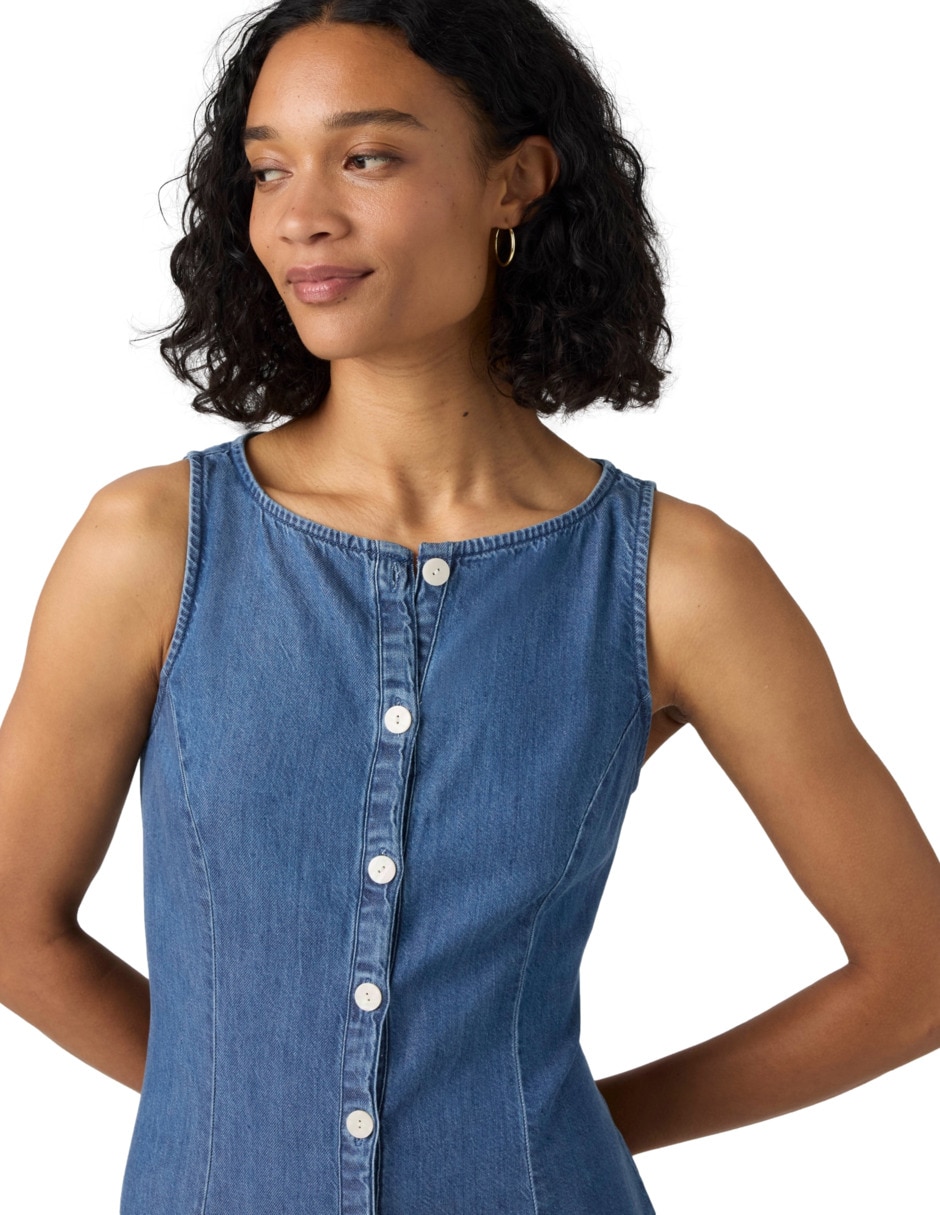 Vestido mini casual levi's para mujer