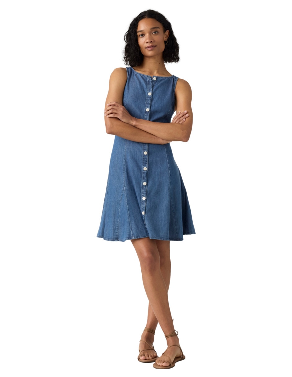 Vestido mini casual levi's para mujer