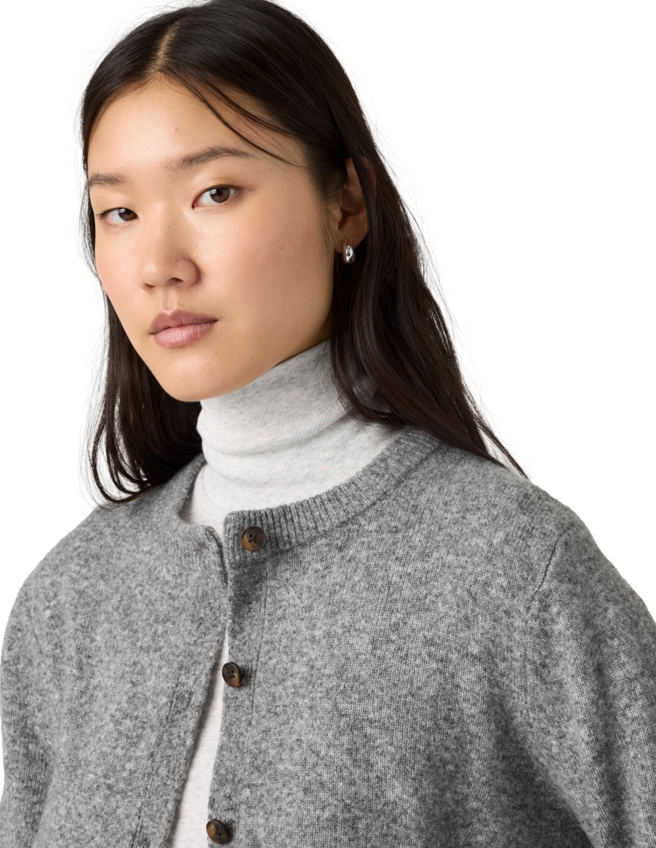 Suéter cuello redondo para mujer 3