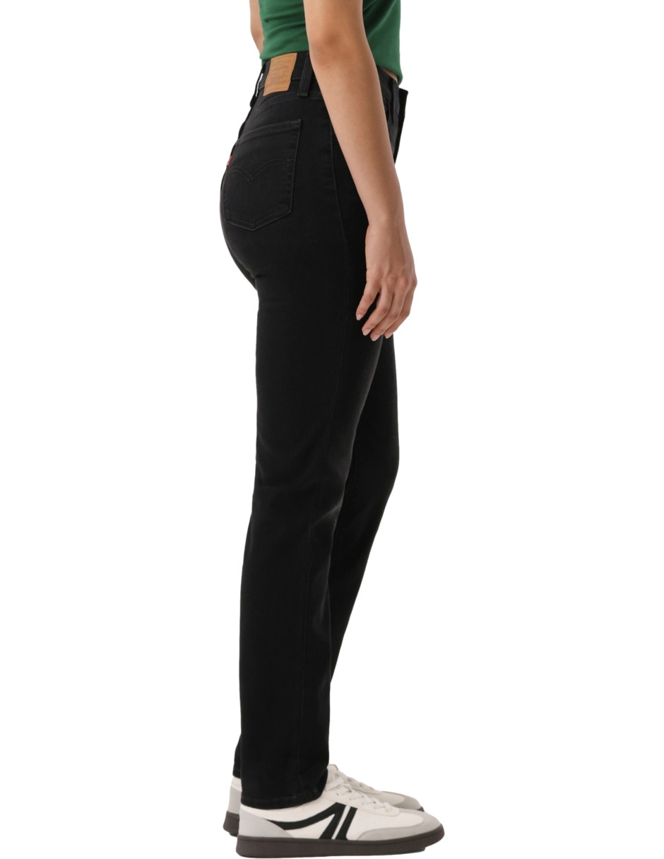Jeans regular slim 722 corte media cintura para mujer 2
