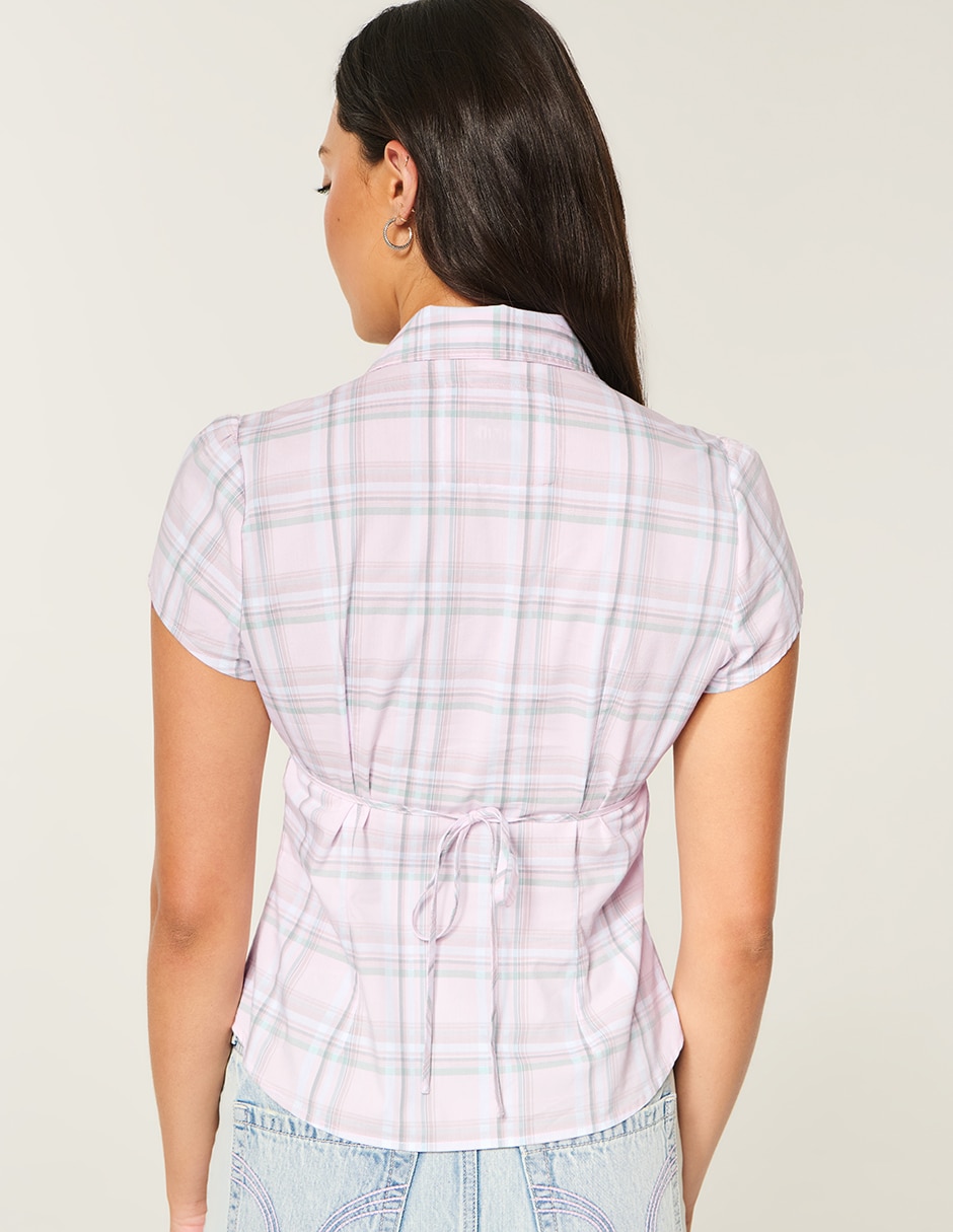 Blusa manga corta para mujer 3