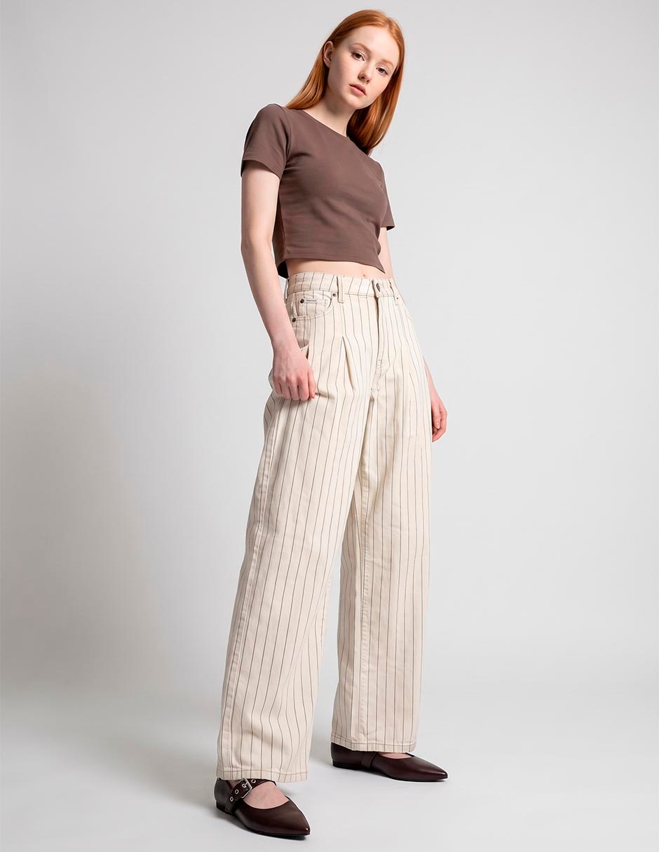 Pantalón wide leg para mujer Pantalón wide leg para mujer