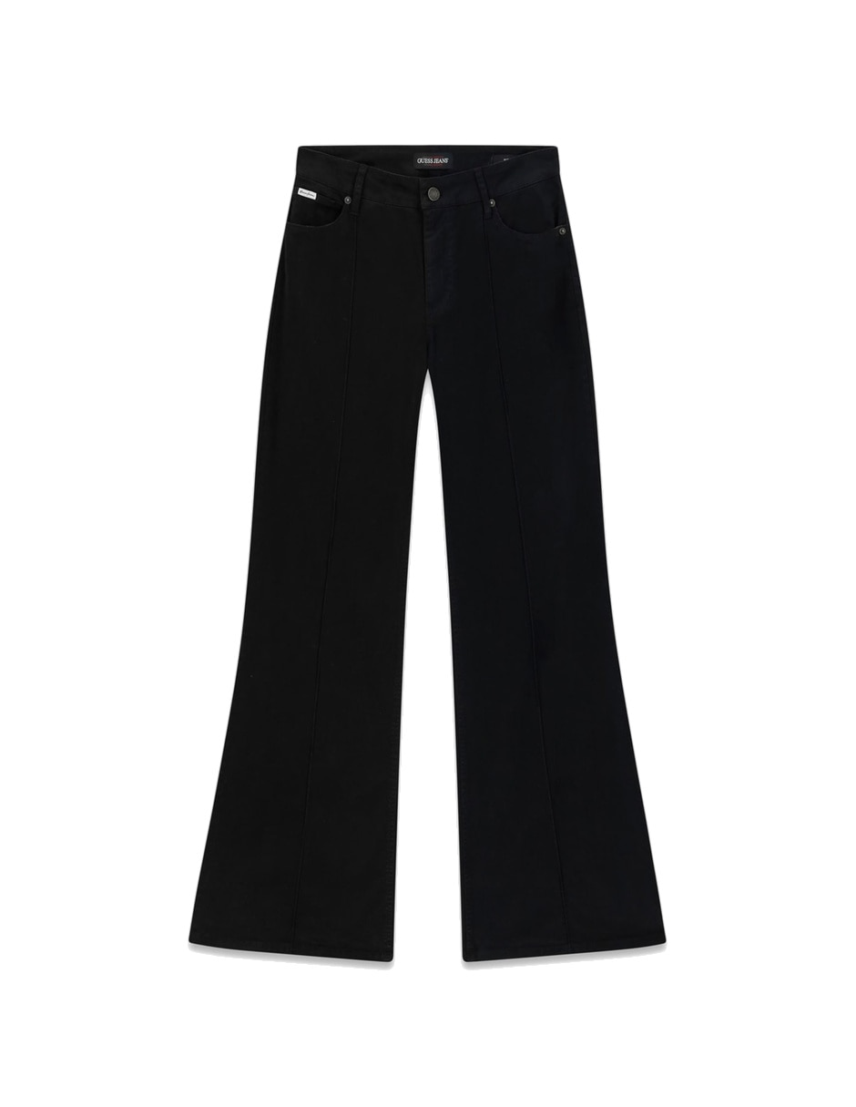 Jeans flare a la cintura alta para mujer 5