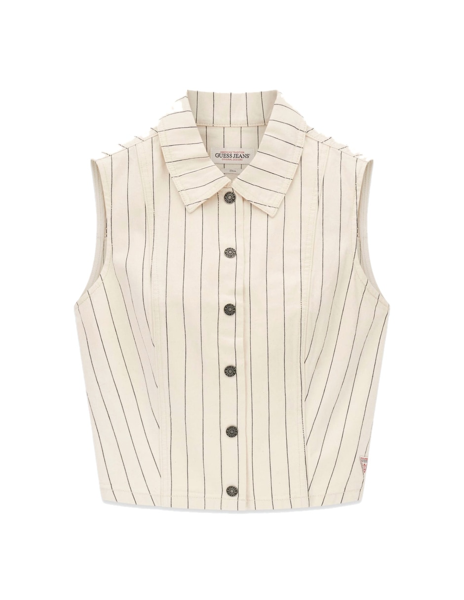 Blusa sin manga para mujer 5