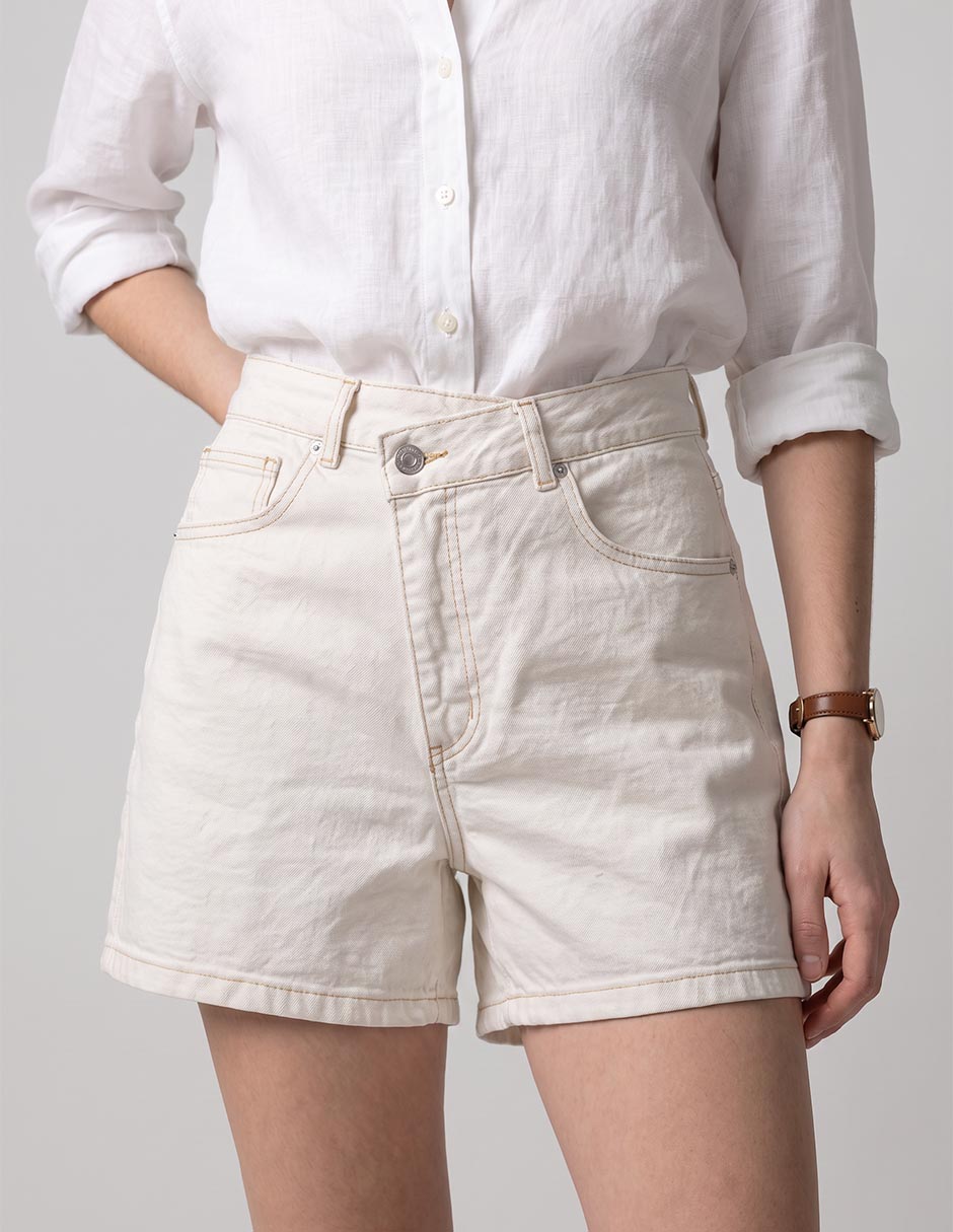 Bermuda de algodón para mujer 2