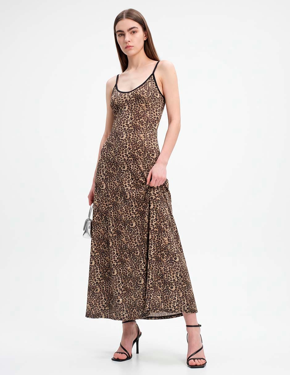 Vestido largo casual para mujer
