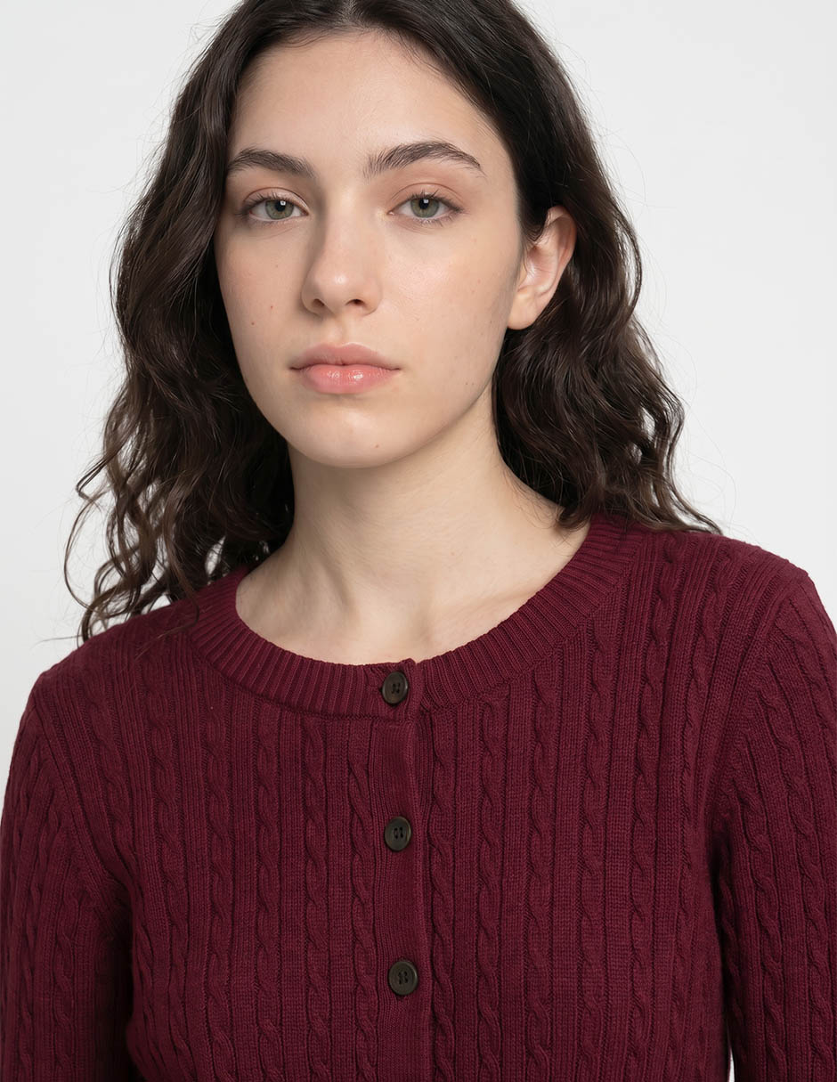 Suéter cuello redondo para mujer 3