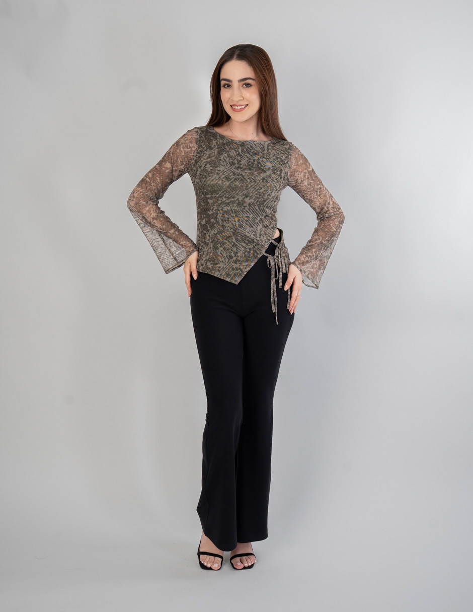 Blusa manga larga para mujer Blusa manga larga para mujer